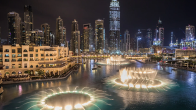 Inside Dubai’s Most Mesmerizing Fountain Show at the Mall
