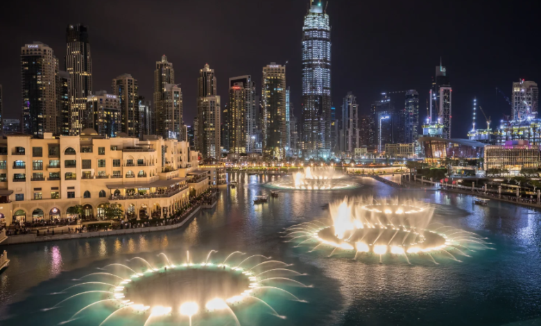 Inside Dubai’s Most Mesmerizing Fountain Show at the Mall