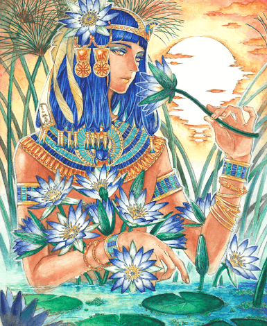 Egyptian Blue Lotus