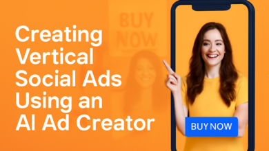Creating Vertical Social Ads Using an AI Ad Creator