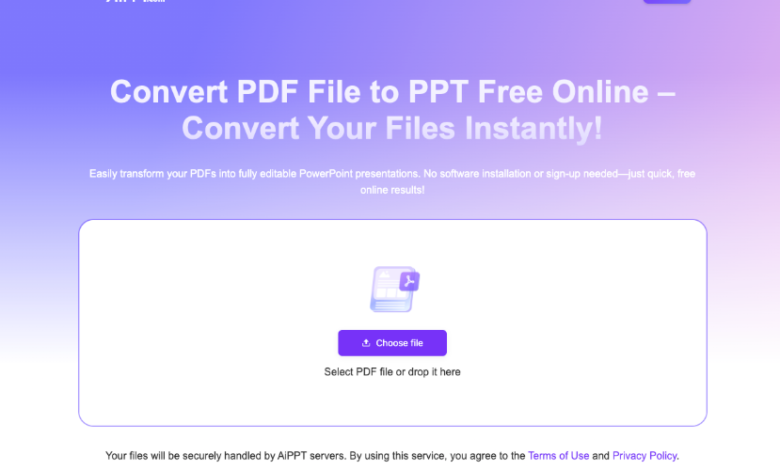 PDF to PPT AI: The Future of Smart Document Conversion is Here