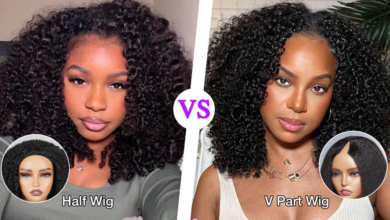 Half Wigs vs. V Part Wigs: Which One OQ Hair Works Best for Your Natural Hair?