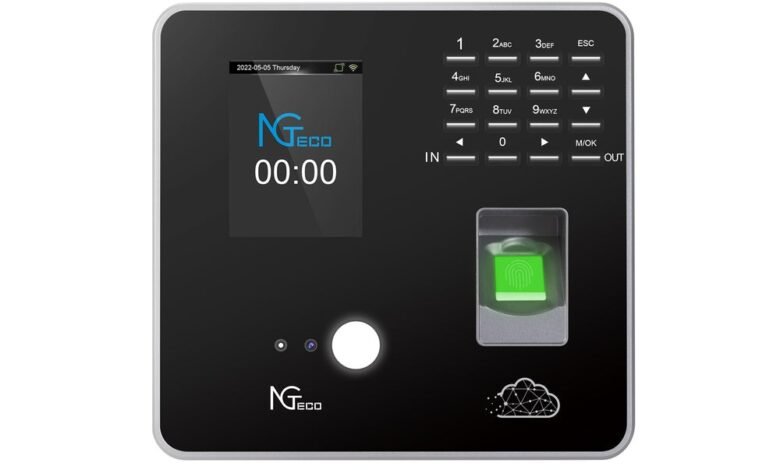 Streamline HR Processes with Fingerprint Clock In Clock Out Machines