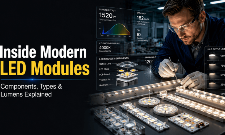 Everything You Need to Know About LED Module Components, Types, and Lumens