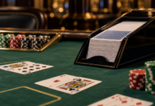 Six decks and 312 cards, the arithmetic of a blackjack shoe